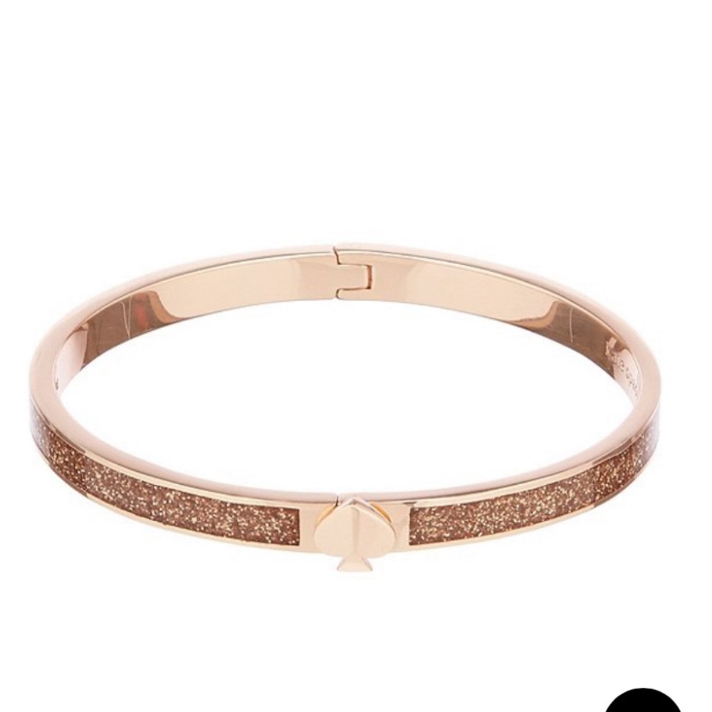 KATE SPADE Heritage Glitter Thin Bangle Bracelet